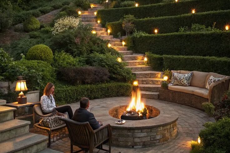18+ inspiring terraced outdoor & garden ideas