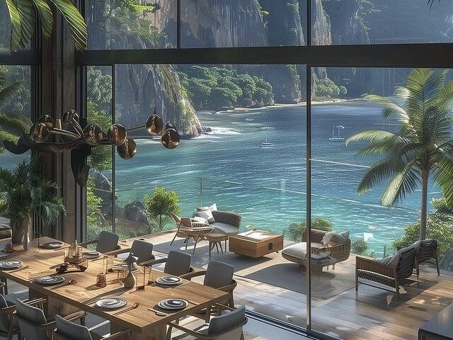 Cliffside Ocean Retreat screenshot